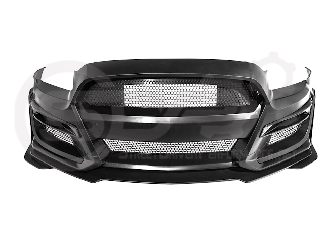 2010-2014 FORD MUSTANG | S550 GT500 STYLE FRONT BUMPER REPLACEMENT